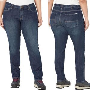 NWT- Carhartt- Women’s Plus Size Original Fit Blaine Jean in Bluestone Wash, 26W